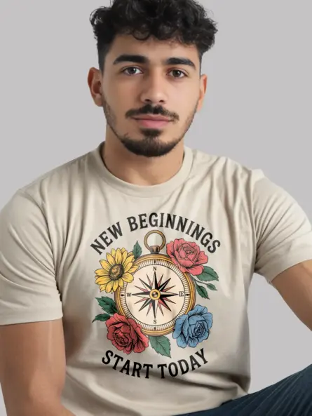 Vintage Toucan Motivational T-Shirt – Bloom Wild and Free - Image 6