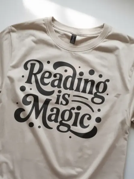 Reading Is Magic T-Shirt – Whimsical Literacy Apparel for Teachers & Book Lovers - Image 3
