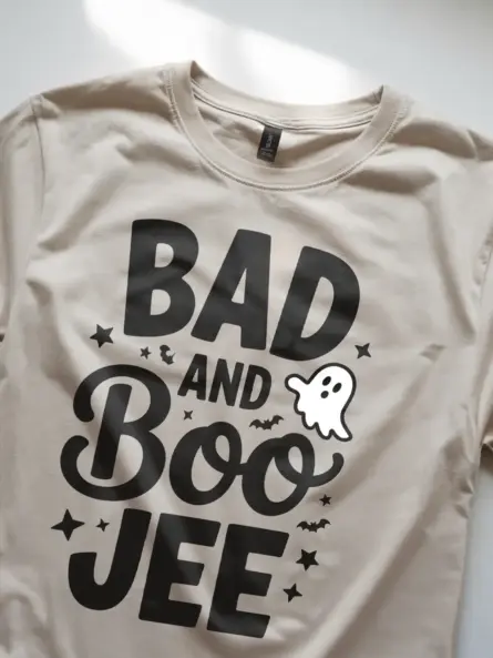 Trendy Bad and Boo Jee Shirt for Halloween - Image 8
