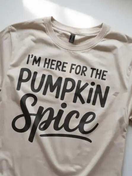 Minimalist Pumpkin Spice Shirt – Cozy Fall Tee for Coffee Lovers - Image 8