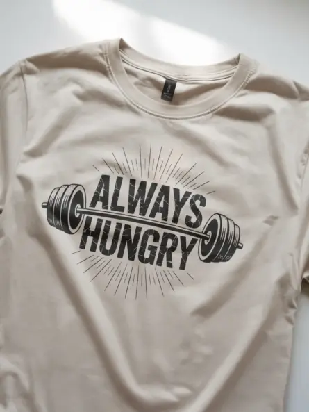 Always Hungry Gym T-Shirt for Lifters - Image 6