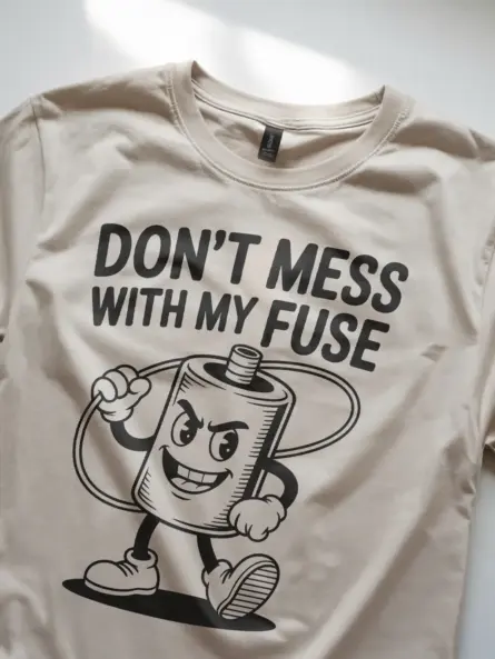 Funny Fuse Electrician T-Shirt - Image 9