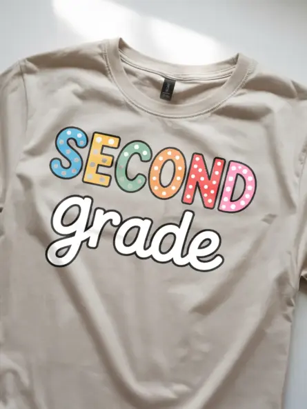 Second Grade Teacher Shirt – Colorful Back to School Tee - Image 8