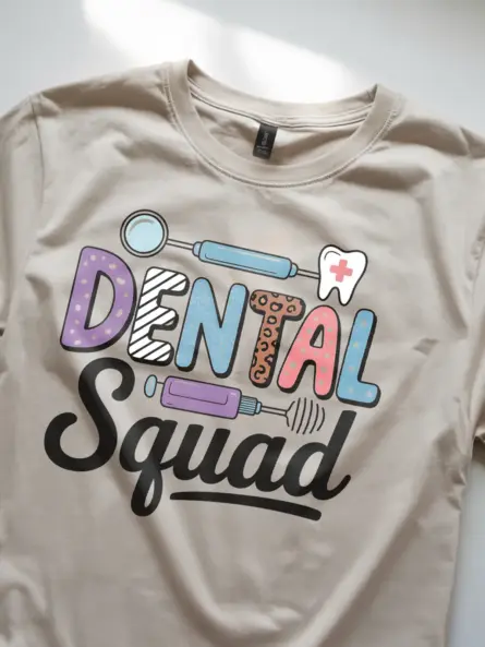 Playful Dental Squad T-Shirt for Dental Teams - Image 11