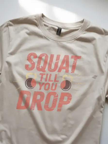 Squat Till You Drop T-Shirt - Image 9