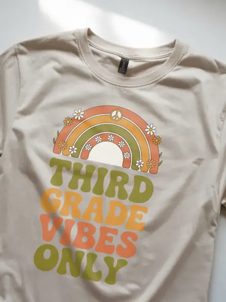Groovy Third Grade Vibes Shirt – Retro Teacher Tee - Image 8