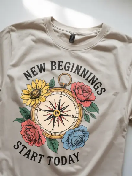 Vintage Toucan Motivational T-Shirt – Bloom Wild and Free - Image 5