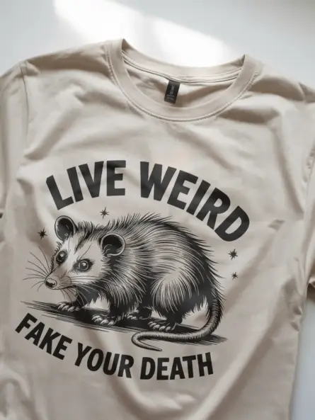 natural live weird fake your death shirt alt meme shirt