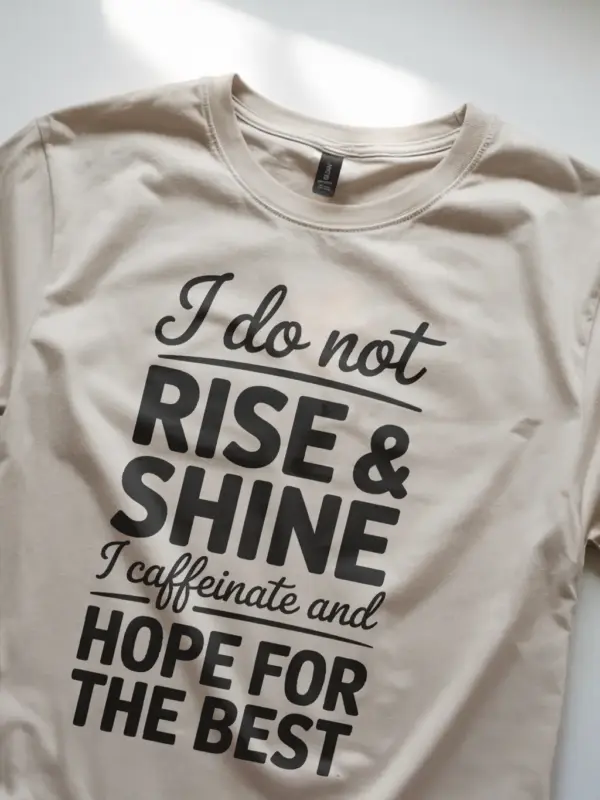 natural Lifestyle Shot Coffee Humor Shirt for Caffeine Lovers