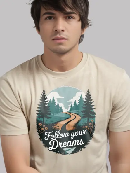 Follow Your Dreams Adventure Shirt – Vintage Nature Tee - Image 9