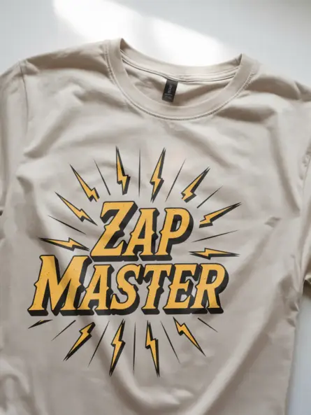 Master Electrician T-Shirt – Vintage Zap Master Graphic Tee - Image 11