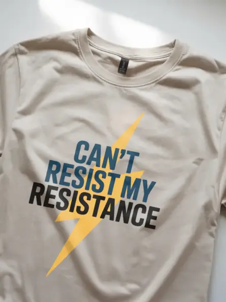 Natural Can’t Resist My Resistance Shirt Lifestyle – buy science pun shirt for electrical engineers