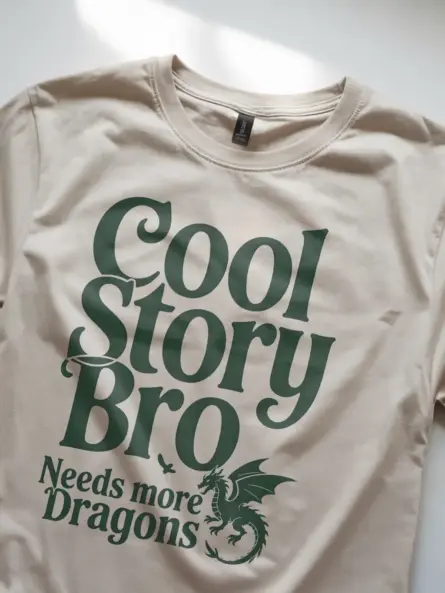 Cool Story Bro Needs More Dragon T-Shirt - Image 11