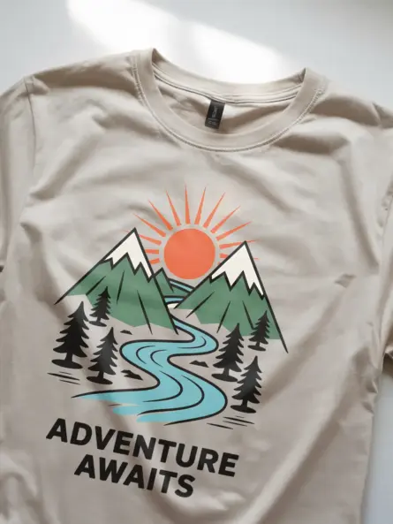Retro Adventure Awaits T-Shirt for Outdoor Lovers - Image 8