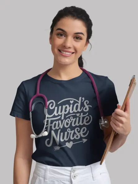 Navy Lifestyle Valentine’s Day Nurse Shirt