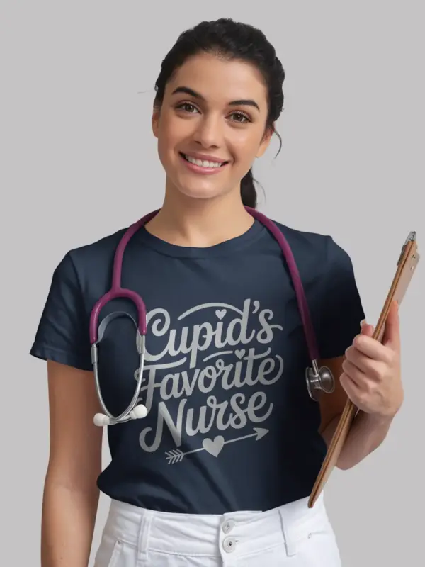 Navy Lifestyle Valentine’s Day Nurse Shirt