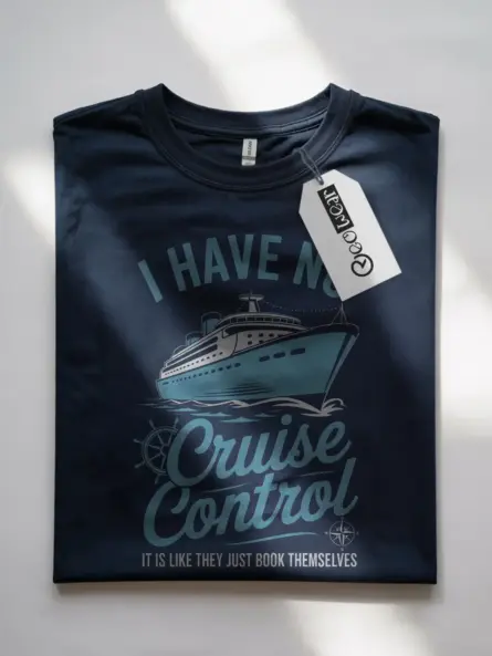 Navy Shirt I Have No Cruise Control Funny Cruise Shirt for Travelers