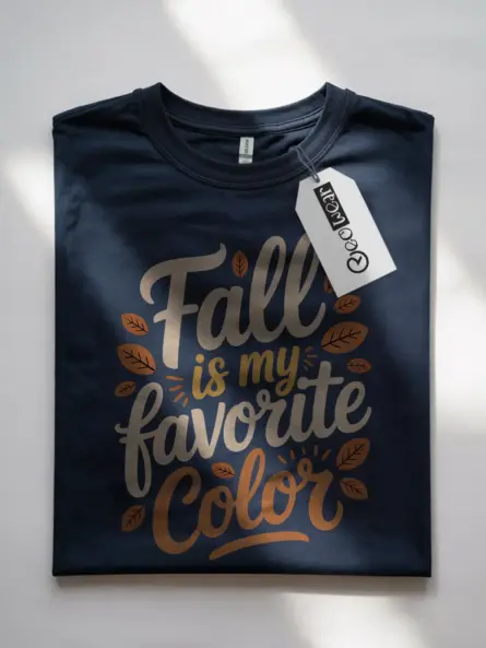 Fall Is My Favorite Color Shirt – Cozy Autumn Quote Tee for Women - Image 7