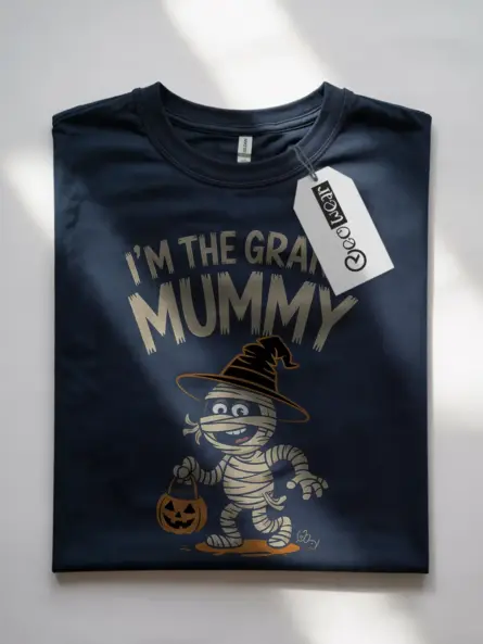 Adorable Grand Mummy Halloween Shirt for Grandma - Image 10