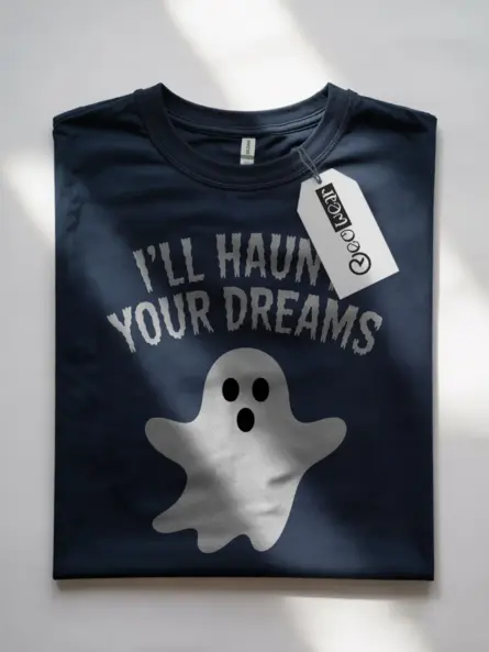 Spooky Haunt Your Dreams Ghost Shirt - Image 10