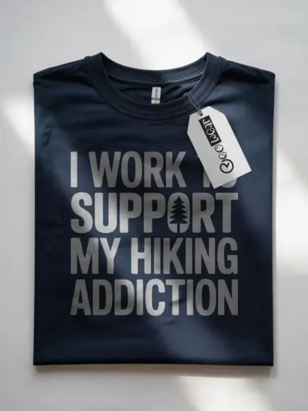 Hiking Addict Shirt – Funny Trail Obsession Tee for Workers - Image 10