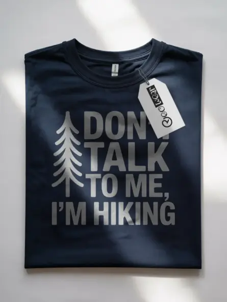 Bold Introvert Hiking T-Shirt for Solo Trail Lovers - Image 7