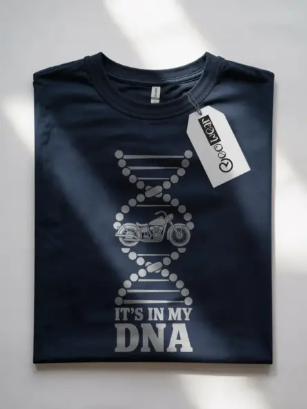 Motorcycle DNA Shirt – Bold Graphic Tee for Biker Lovers - Image 7