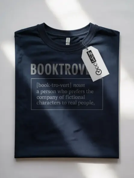 Witty Booktrovert T-Shirt – Funny Definition Tee for Introvert Book Lovers - Image 7