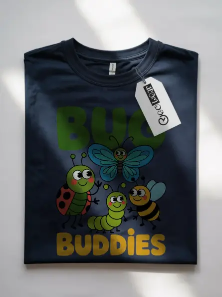 Bug T Shirt Kids – Cute “Bug Buddies” Insect Friends Tee - Image 7