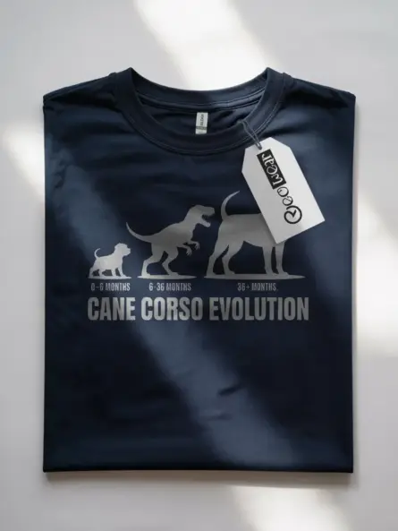 Hilarious Cane Corso Evolution Shirt – Funny Dog Growth Tee - Image 10