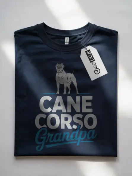 Modern Cane Corso Grandpa Shirt – Bold Dog Lover Tee - Image 4