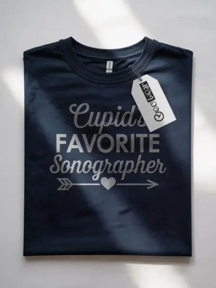 Cupid's Favorite Sonographer Shirt – Adorable Valentine Tee - Image 11