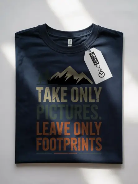 Eco Friendly Take Only Pictures Shirt for Nature Lovers - Image 7