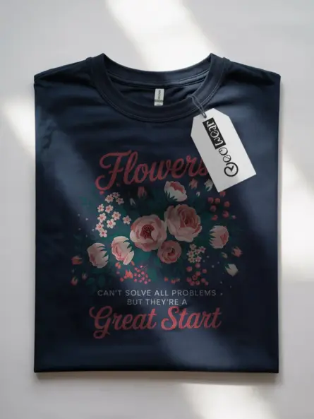 Motivational Flower Shirt Gift for Gardeners - Image 7