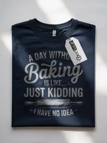Funny Baking Party T-Shirt for Home Bakers - Image 4