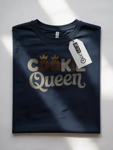Funny Cookie Queen T-Shirt for Bakers - Image 7