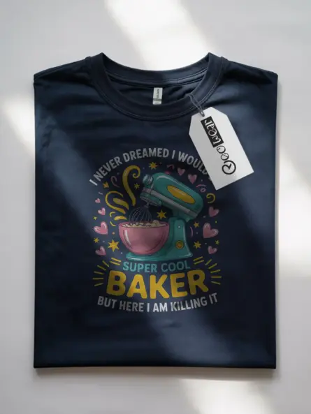 Funny Home Baker T-Shirt for Women Entrepreneurs - Image 7