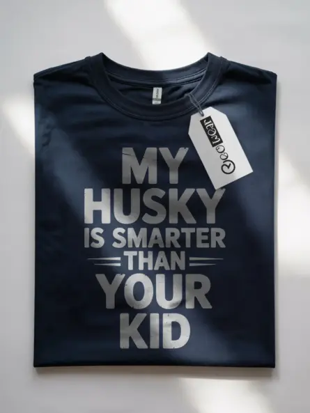 Hilarious Funny Husky T-Shirt – Bold Dog Parent Sarcasm Gift - Image 7