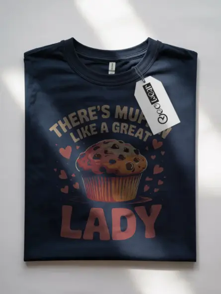 Funny Muffin Lover T-Shirt Retro Style - Image 7