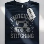 funny sewing machine t-shirt