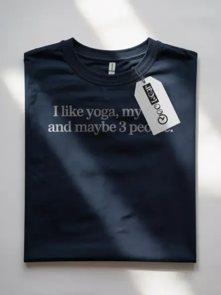Funny Yoga Dog T-Shirt – Sarcastic Pet Lover Introvert Humor - Image 7
