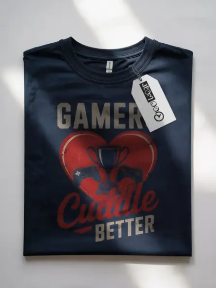 Romantic Gamer T-Shirt for Couples - Image 10