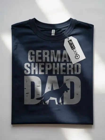 Bold German Shepherd Dad Shirt – Rugged Gift for Dog Lovers - Image 10