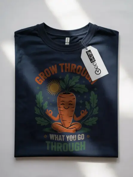 Grow Through What You Go Through T-Shirt - Image 7