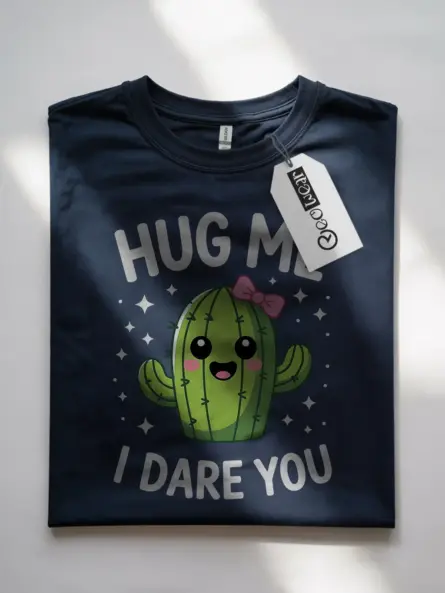 Hug Me I Dare You T-Shirt - Image 7