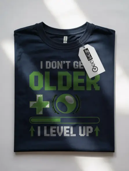 Level Up Birthday Gamer T-Shirt - Image 7