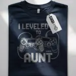 gamer aunt pregnancy announcement shirt