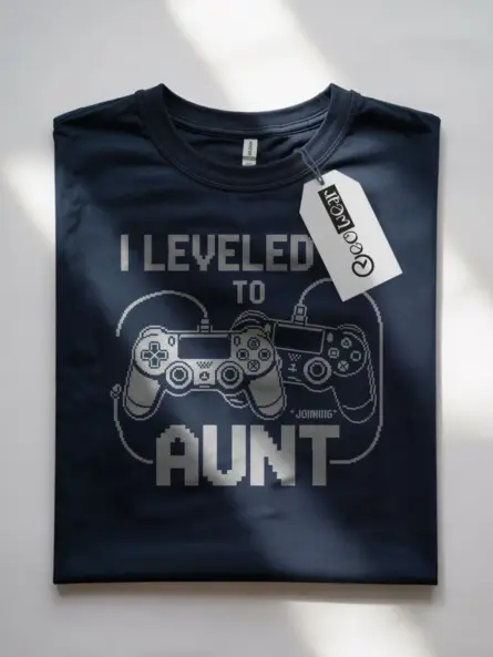 gamer aunt pregnancy announcement shirt