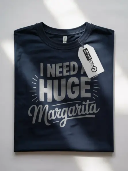 Navy Shirt Front – I Survived Another Meeting – funny office meeting t-shirt