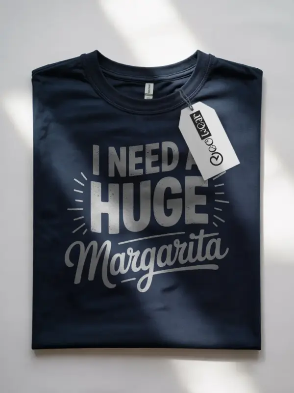 Navy Shirt Front – I Survived Another Meeting – funny office meeting t-shirt